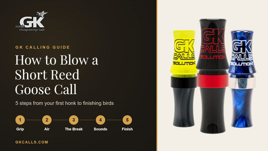 How to Blow a Short Reed Goose Call: A Step-by-Step Guide