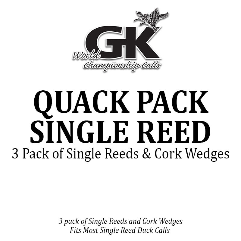 GK Calls Quack Pack Single Reed image 0