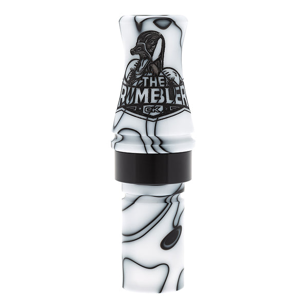 GK Calls Rumbler goose call with OTE gut system in Stormtrooper Acrylic
