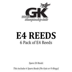 GK Calls E4 Spare Reeds