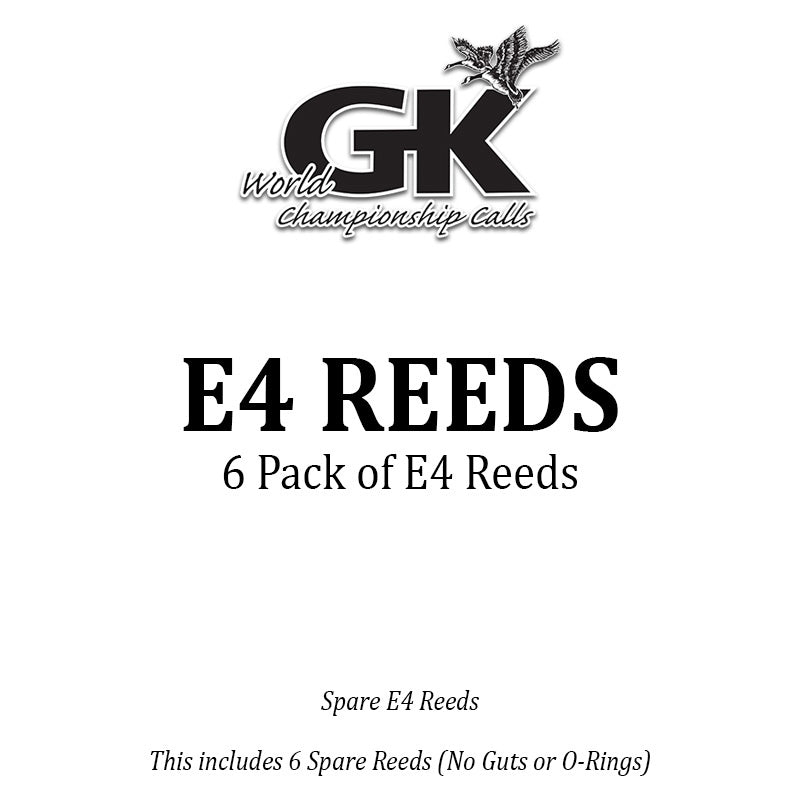 GK Calls E4 Spare Reeds