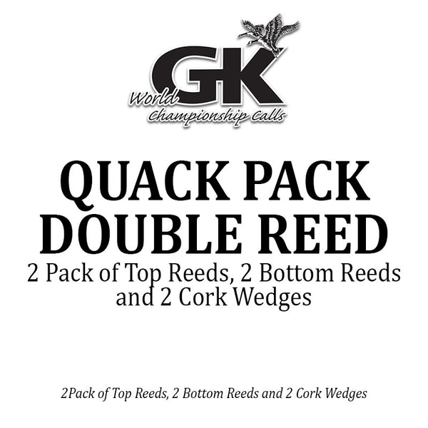 GK Calls Quack Pack Double Reed image 0