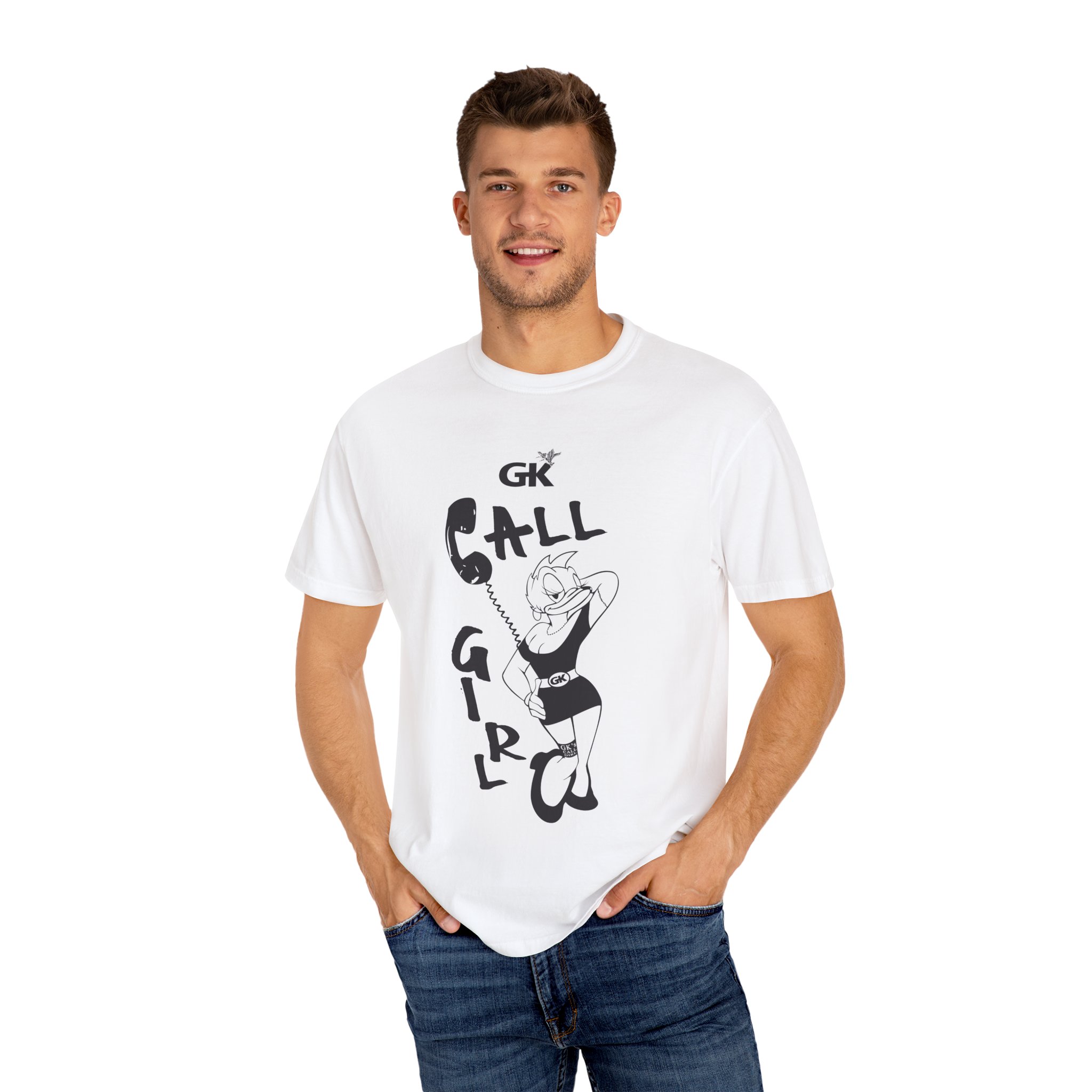 GK Calls Girl T-Shirt - Image 4
