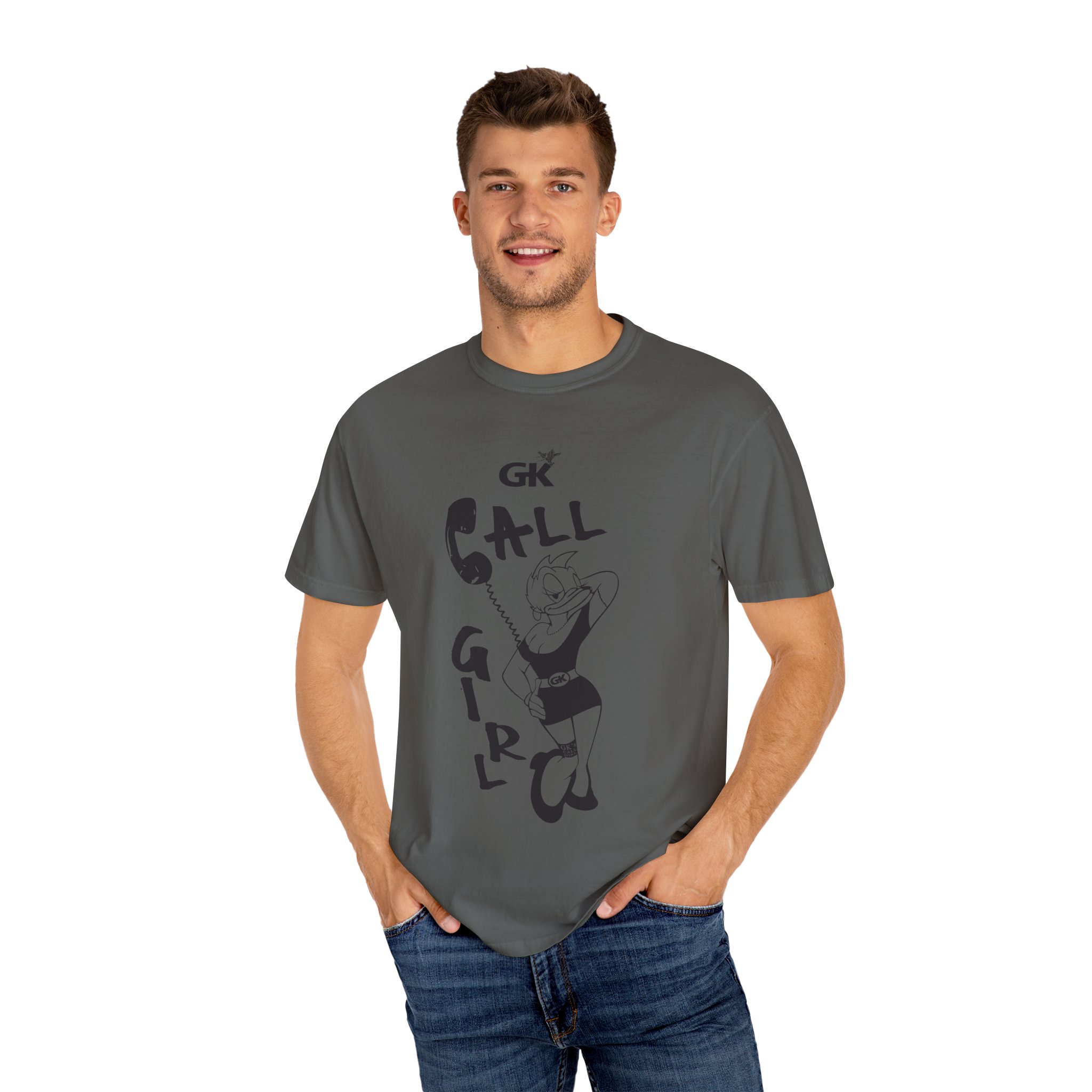 GK Calls Girl T-Shirt - Image 5