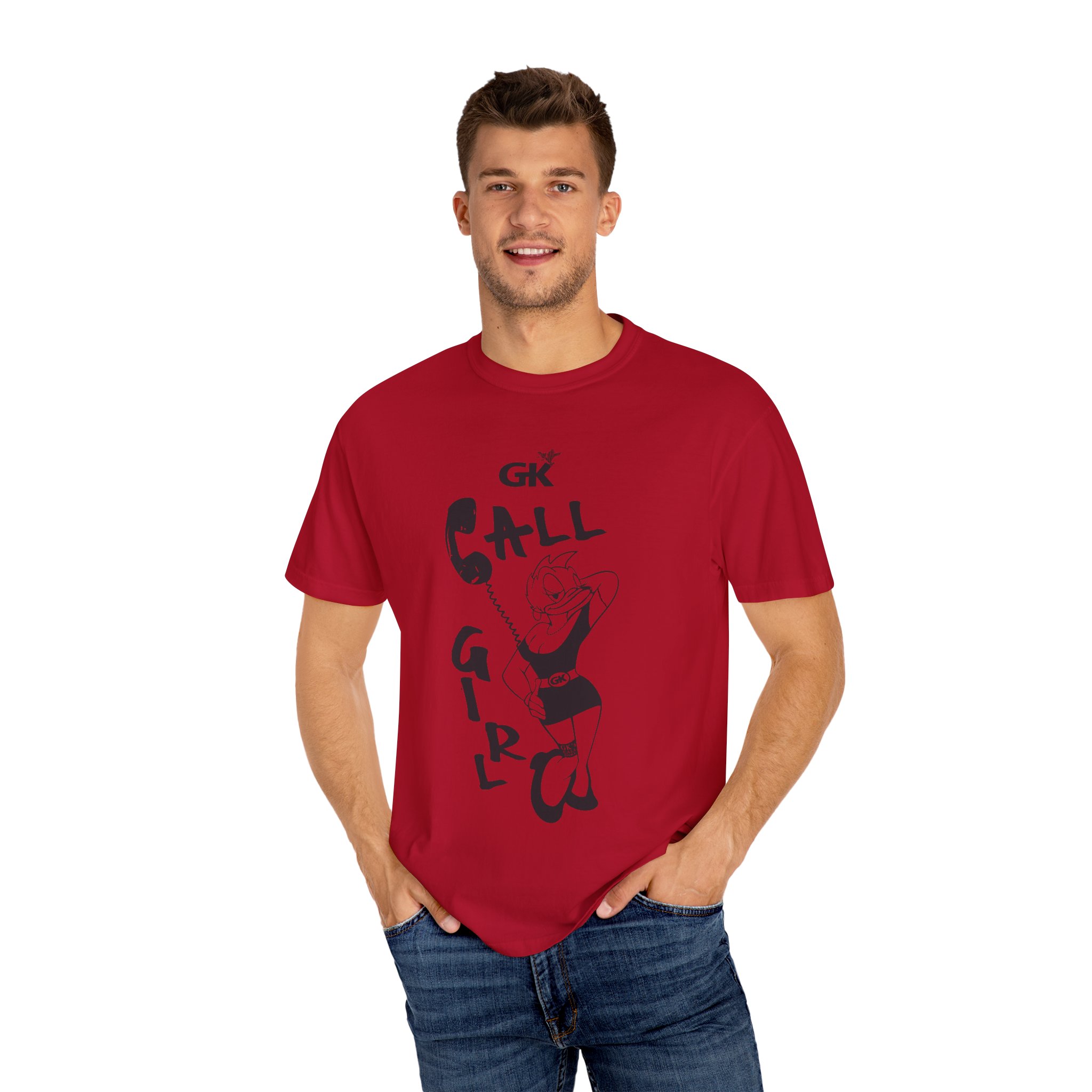 GK Calls Girl T-Shirt - Image 17